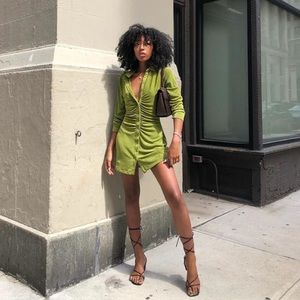 With Jéan Andy Dress in Forest NWT